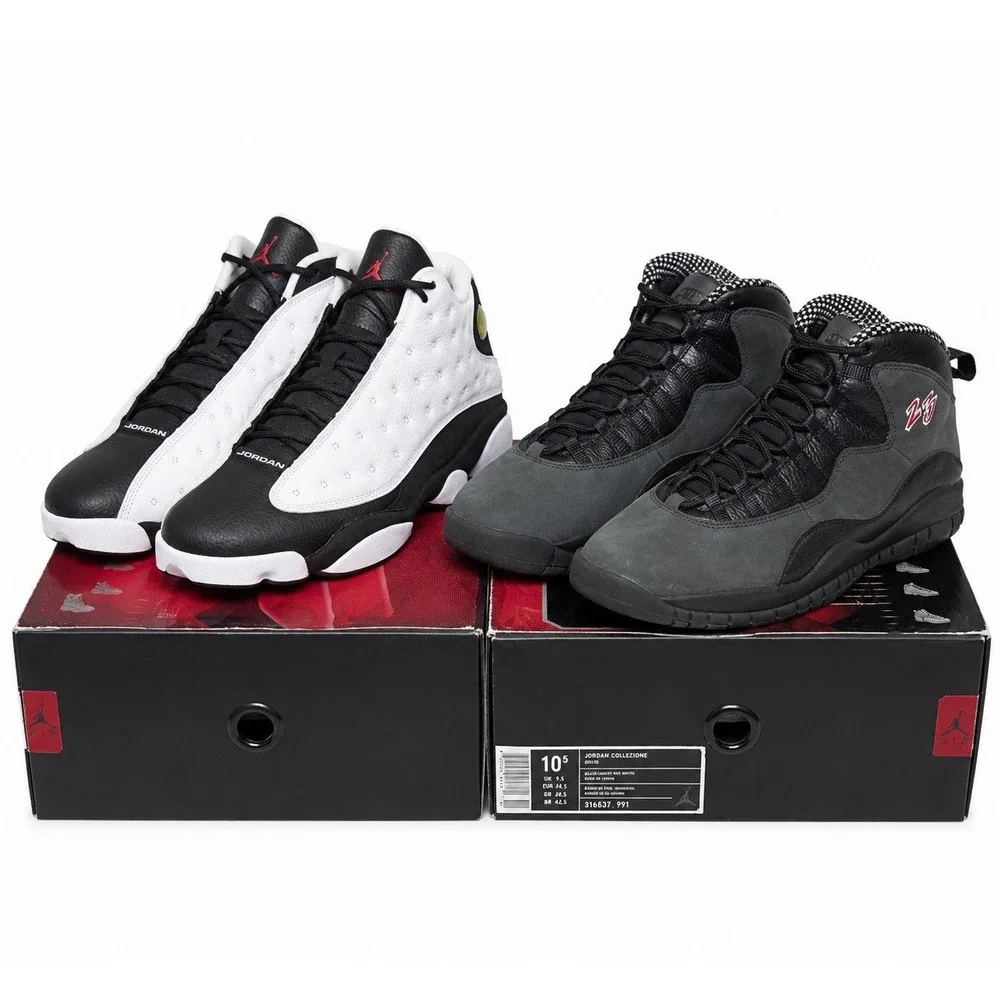 Air Jordan Collezione CDP Countdown Retro Pack 10 13 X XIII 318539-991 Size 10.5